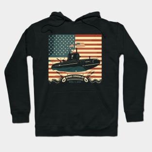 National Submarine Day - April 11, 2023 Hoodie